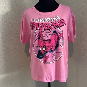 Marvel Amazing Spider-Man Pink T-Shirt